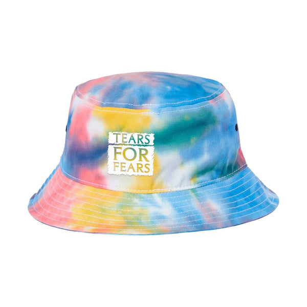 LOGO TIE-DYE BUCKET HAT