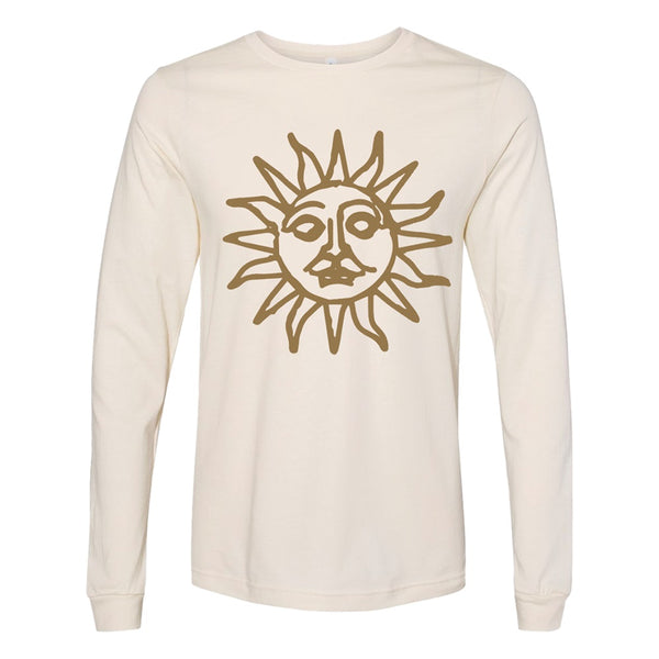 TEARS SUN WHITE LONGSLEEVE TEE